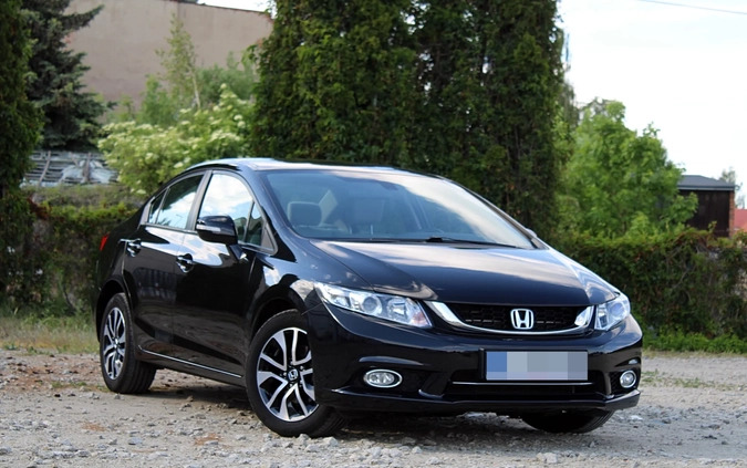 Honda Civic cena 48900 przebieg: 130000, rok produkcji 2016 z Pruszków małe 154